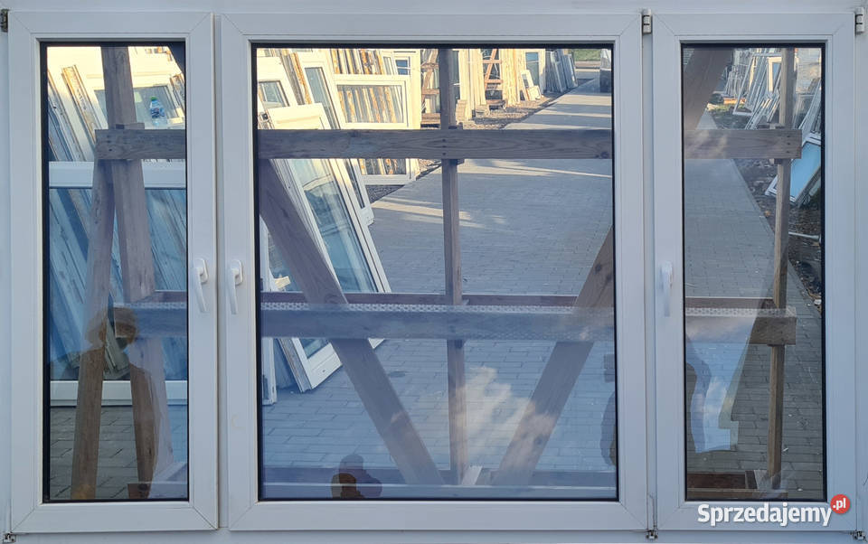 OKNA KacprzaK 237X146 OKNO Używane Plastikowe Siedlce