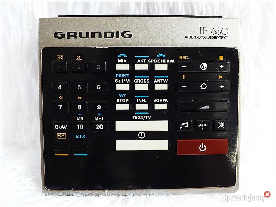 Pilot kwadratowy GRUNDIG TP 630 na podczerwień lubuskie Żary