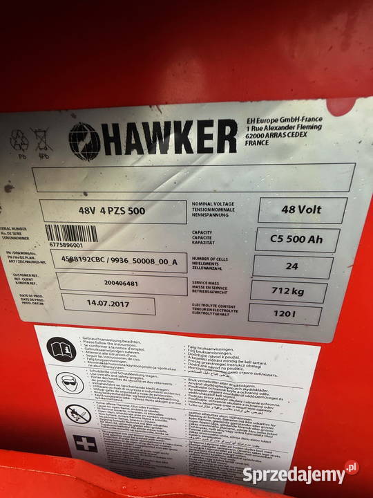 wózek widłowy elektryczny LINDE E1402 Triplex łódzkie