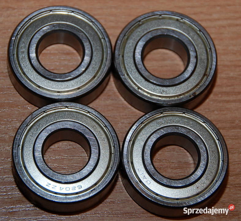4 łożyska kulkowe 6204zz Warszawa