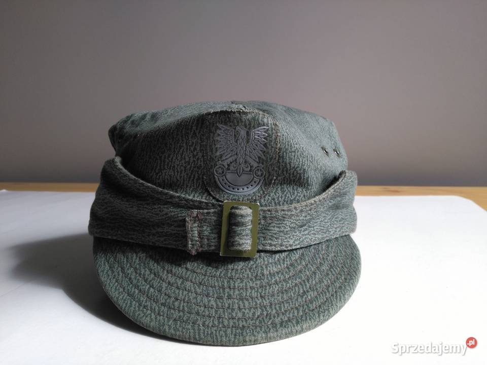 Czapka polowa rogatywka LWP 1973 PRL śląskie Dąbrowa Górnicza