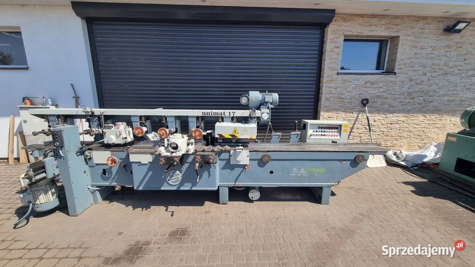 Strugarka czterostronna Weinig Unimat 17 Karsin
