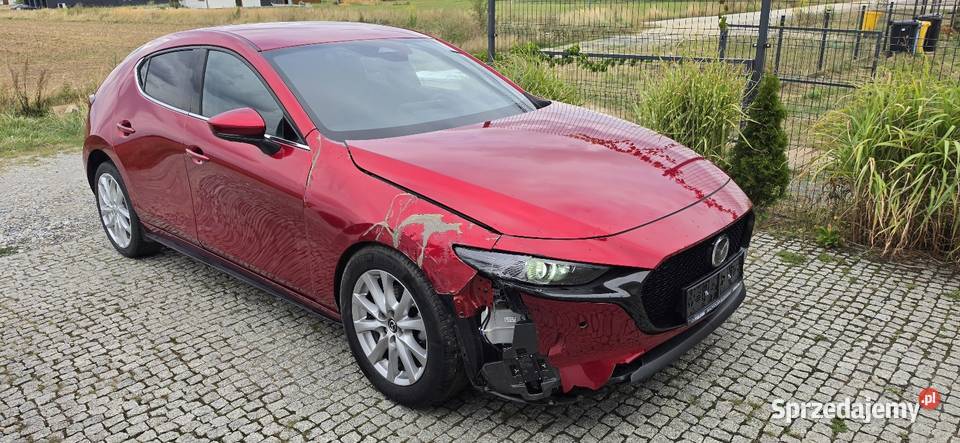 Mazda 3 MHybrid Bogata wersja wyposażenia asystent pasa ruchu