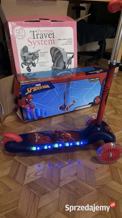 Hulajnoga trójkołowa Mondo Marvel Spiderman Sport łódzkie Łódź