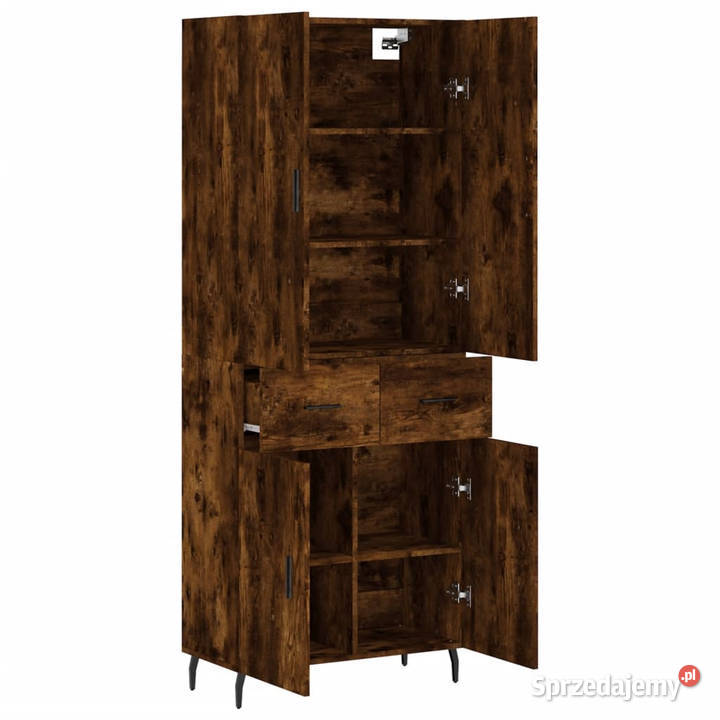 Witrynka przydymiony dąb 695x34x180 materiał sprzedam
