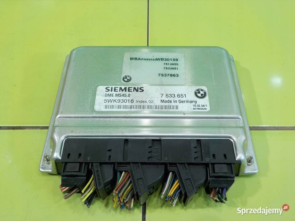 BMW X3 E83 30 B 04r 5D modul sterownik 7533651 Suków