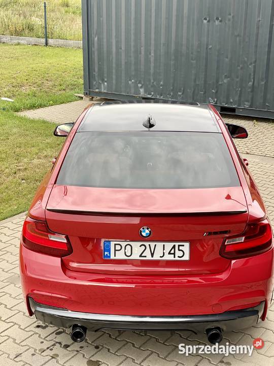 BMW M235i napęd na tył F22 326 automat Carbon 77 nieuszkodzony