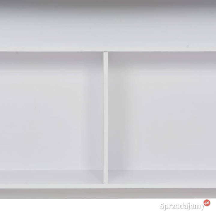 Stół barowy z 2 blatami biały 130 x 40 x 120 Warszawa