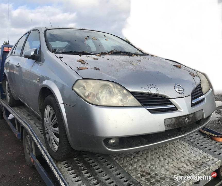 Nissan Primera P12 18 Benzyna Części KY0 osobowe wielkopolskie Jarocin
