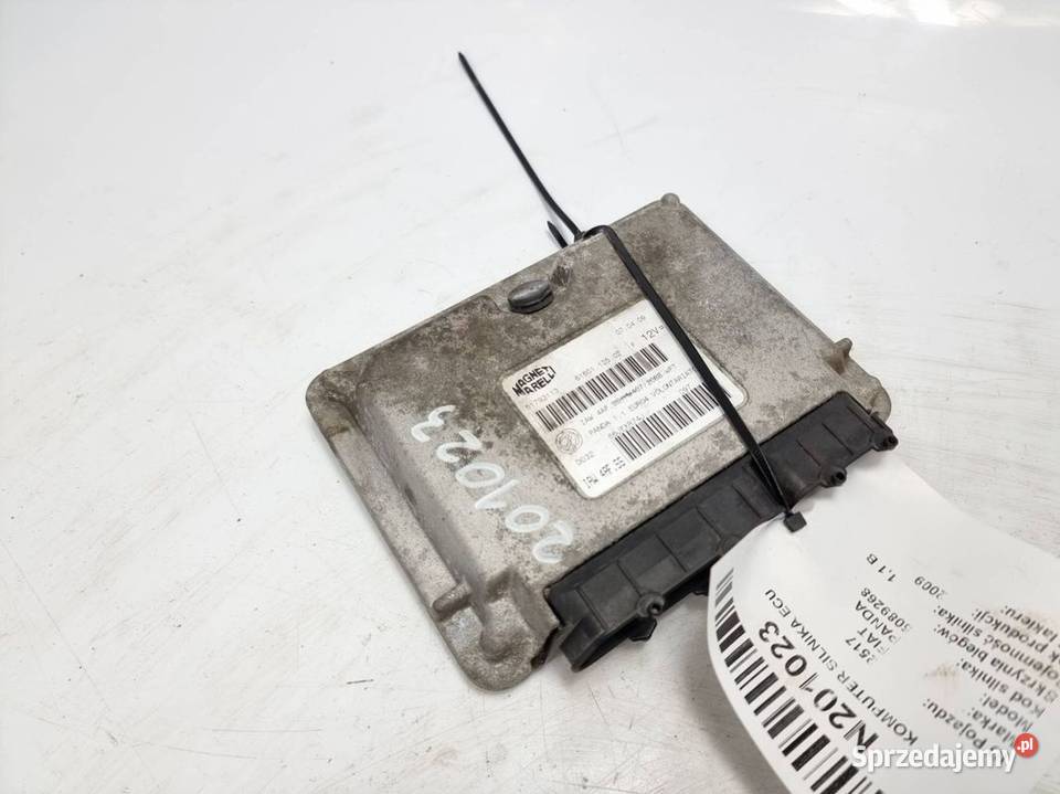 KOMPUTER SILNIKA ECU FIAT PANDA 51793113 Pozostałe Lipno
