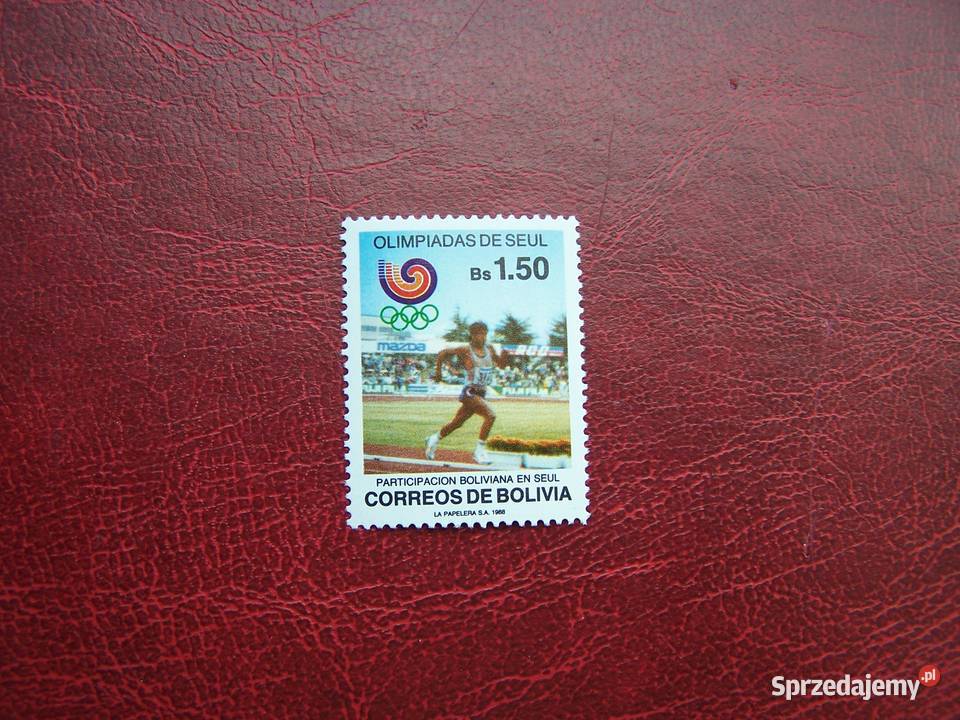 Boliwia 1988 MNH Mi 1088 Sport Olimpiada Seul 88 Tychy sprzedam