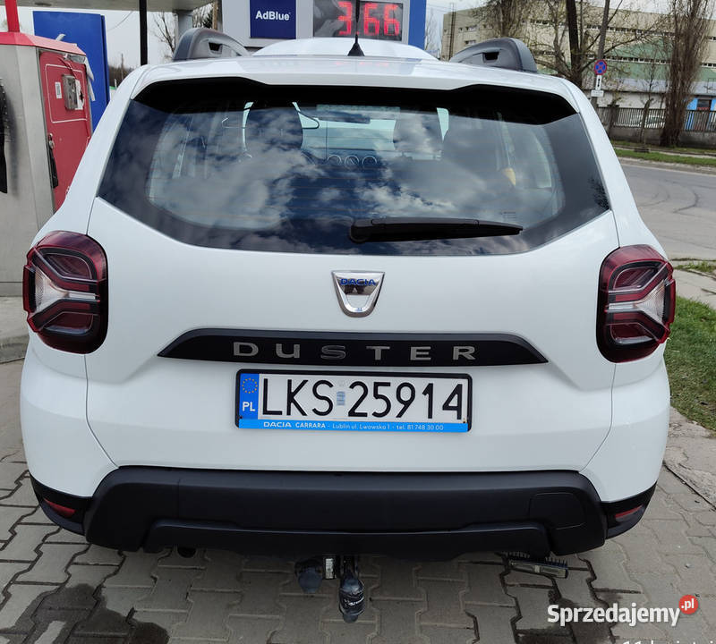 Dacia Duster 2022 10 16V 100 Klima HAK Benzyna manualna Kraków sprzedam
