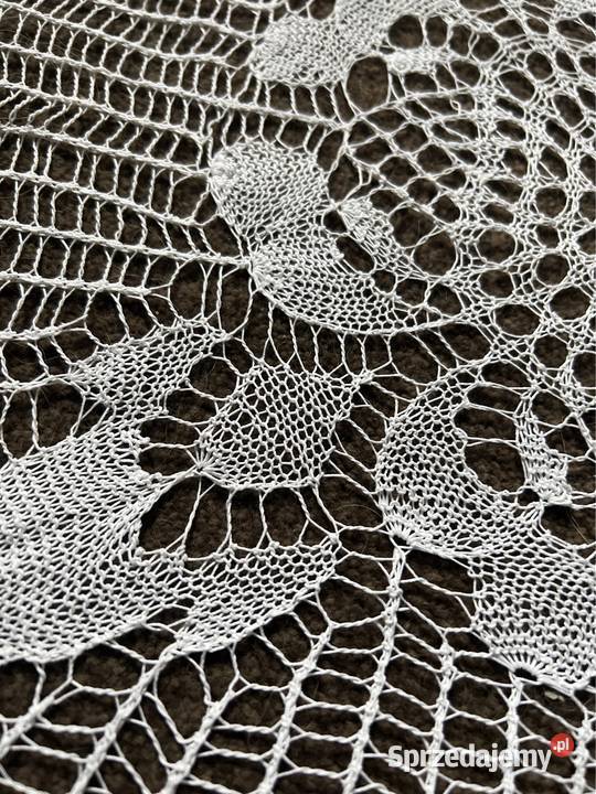 Obrus szydełkowy serweta szydełkowa rękodzieło sprzedam