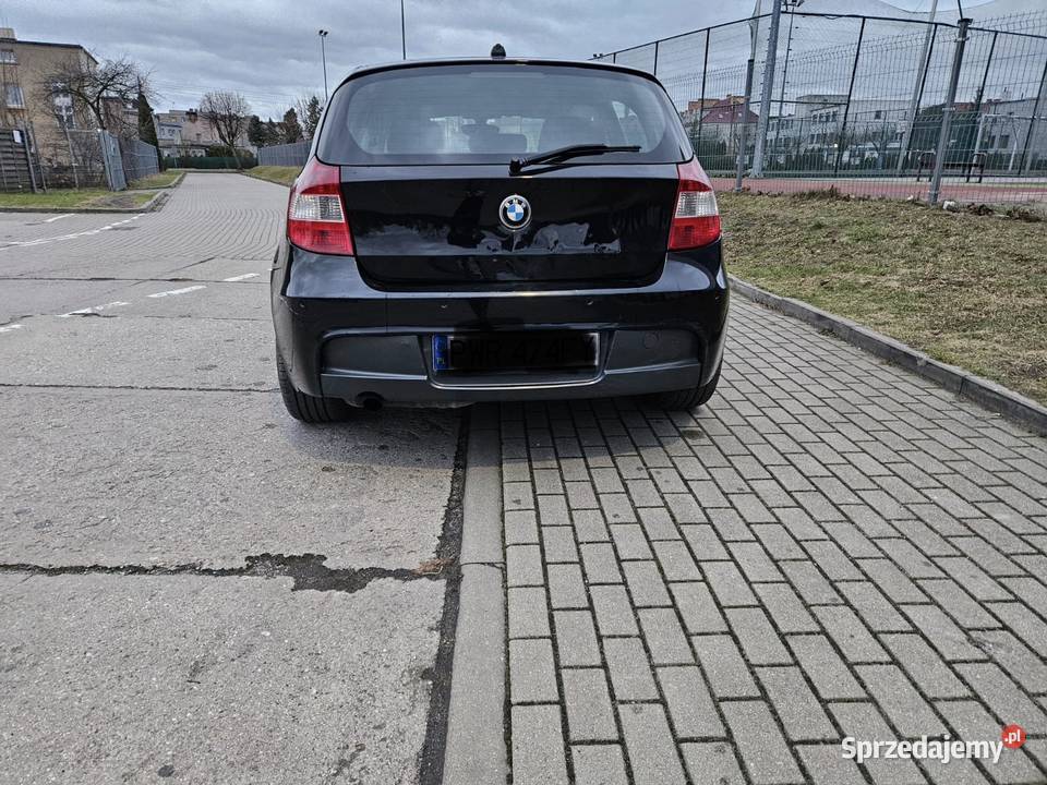Zderzak tylny MPakiet BMW Seria 1 E87 20042007 Zderzaki wielkopolskie Września