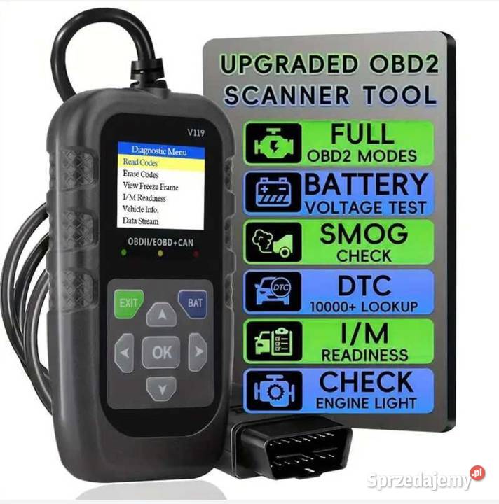 Tester diagnostyczny Skaner diagnostyczny Interfejsy diagnostyczne Łódź