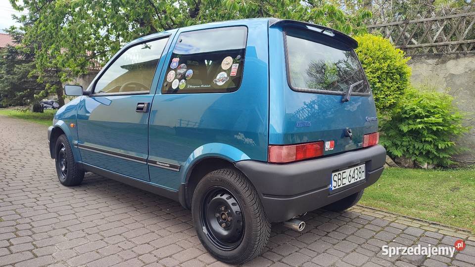 Fiat Cinquecento 900S wtrysk 78 kupiony w polskim salonie Mierzęcice