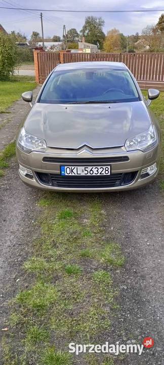Citron C5 2009 rejest Faktury 2009 Holandia Kluczbork sprzedam