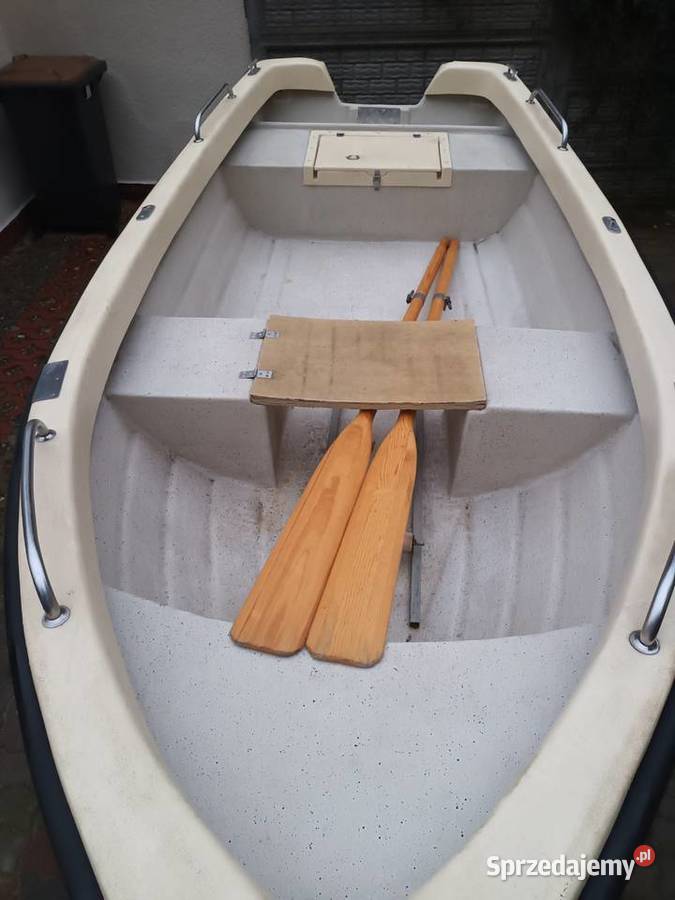 Łódź wędkarska wózek transportowy Mława