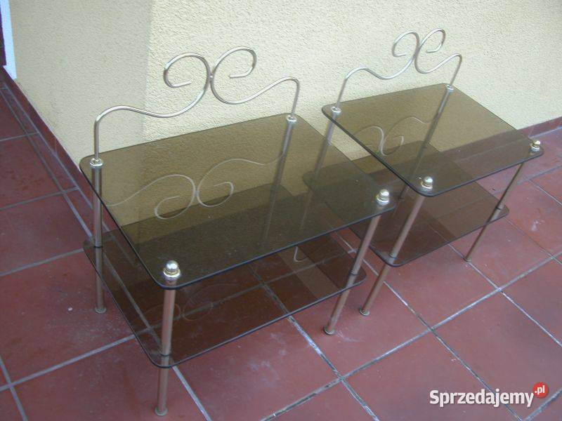 szafki nocne ze szkłem Gorzów Wielkopolski sprzedam
