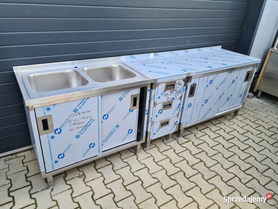 Ciąg Kuchenny Gastronomiczny Stół Szafka Drzwi Ostrów Wielkopolski