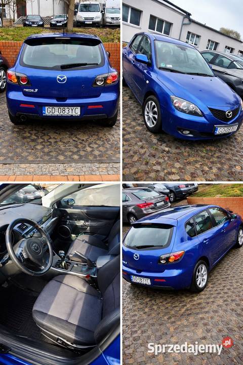 Mazda 3 hatchback 2007 109KM Chełmża