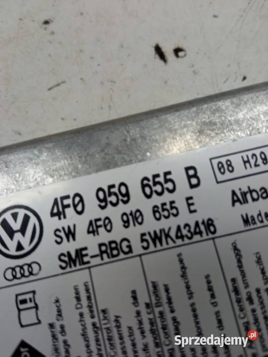 SENSOR AIRBAG 4F0959655B Audi A6 III 20042011 C6 sprzedam