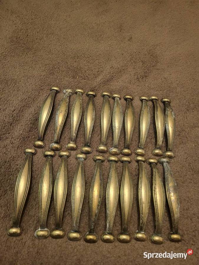 Uchwyty meblowe stare złoto metalowe Gliwice