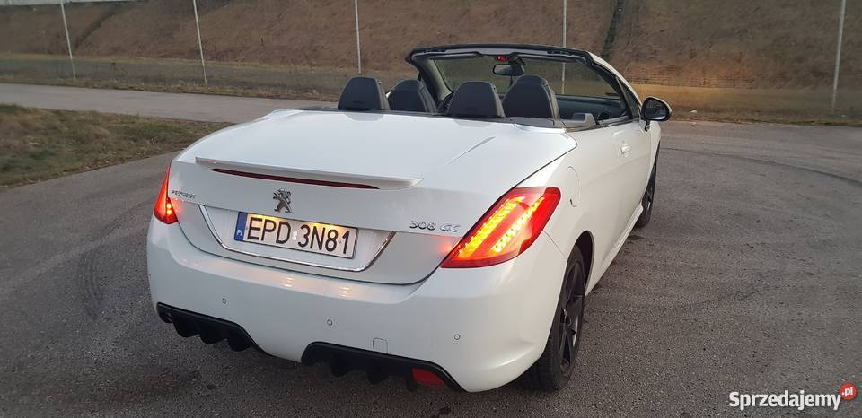 Peugeot 308cc lift biała perła 58000 diesel CD