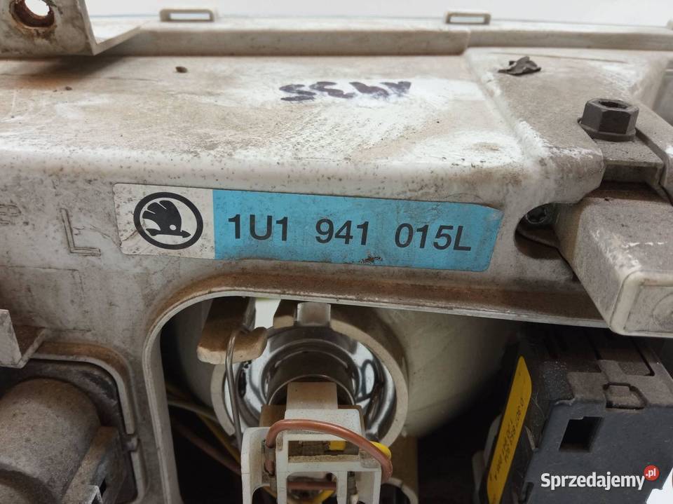 LAMPA PRZÓD LEWA EU LIFT SOCZEWKA 1U1941015L osobowe