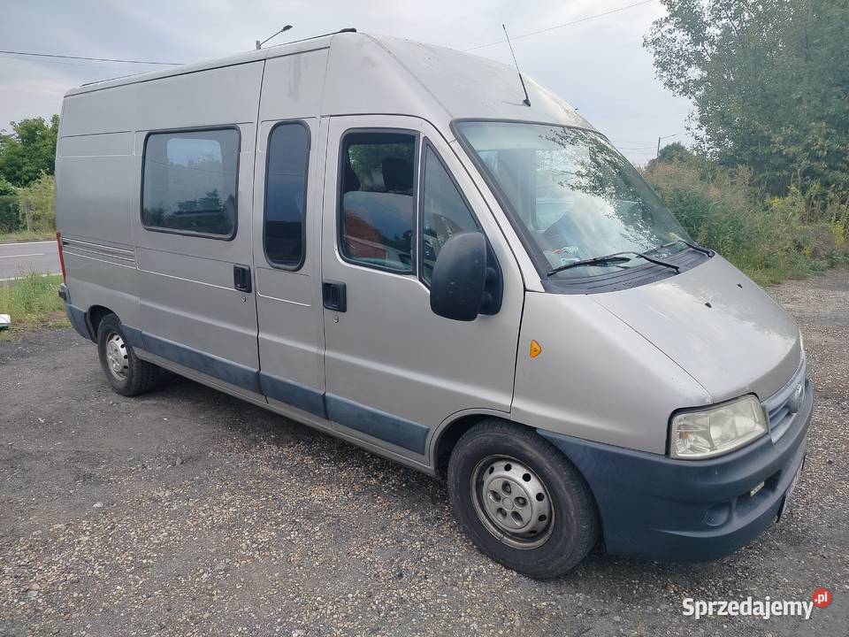 FIAT DUCATO 28JTD 128 hak 9 osobowy blacharka OK Zabrze
