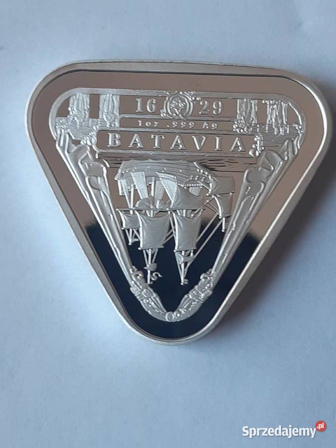 moneta inwestycyjna Słynne Wraki Batavia 2019r Potulice