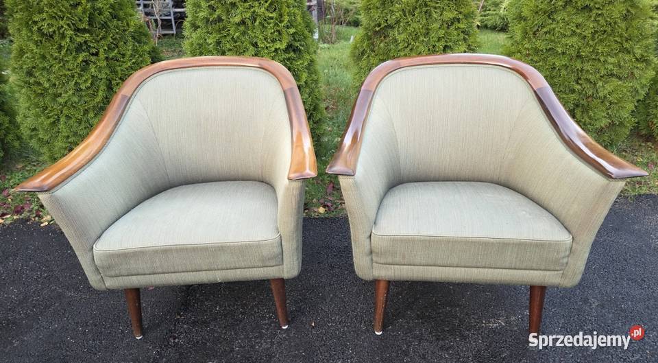 Dwa fotele projekt Frederik A Kayser 9261 Szczecin