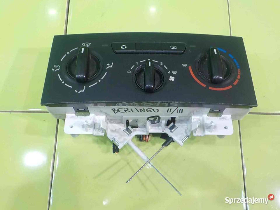 BERLINGO II III 16 HDI 10r panel klimatyzacji Suków