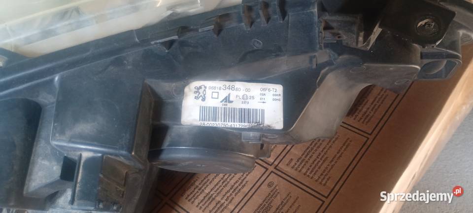 Lampy przód Peugeot 307 polift 20052008 oryginał Tuchów