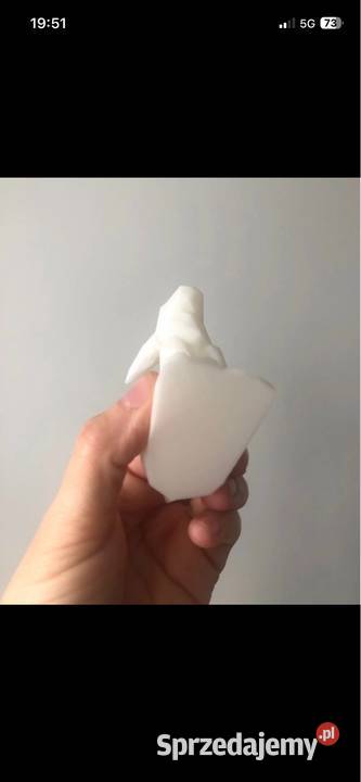 Biały zajączek na Wielkanoc Kłodawa