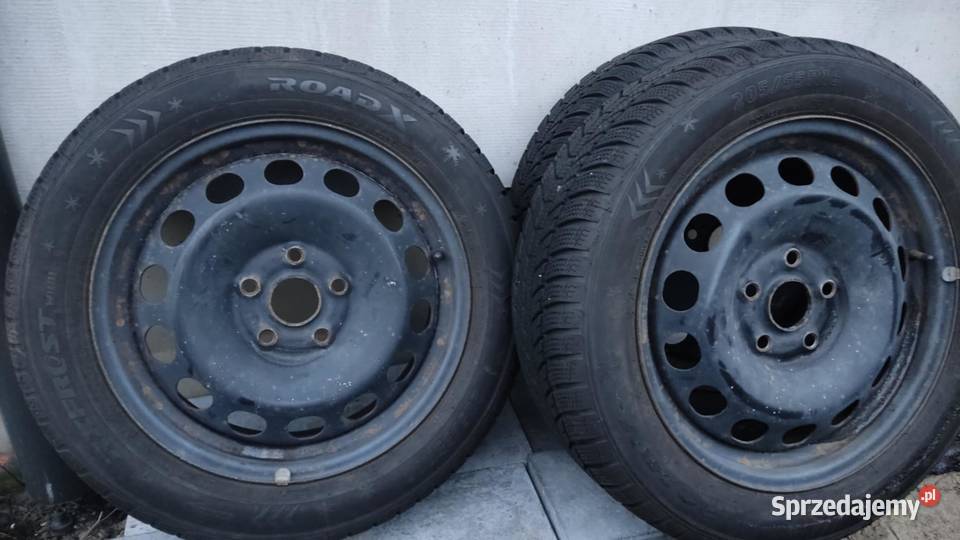 4x Opony zimowe Roadx 20555R16 Felgi Swarzędz