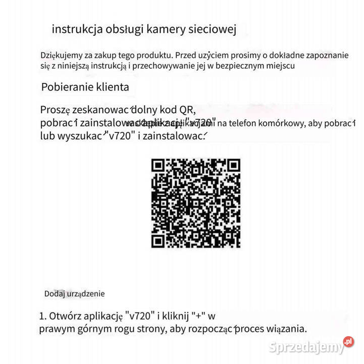 Kamerka WiFi obserwacyjna Swarzędz