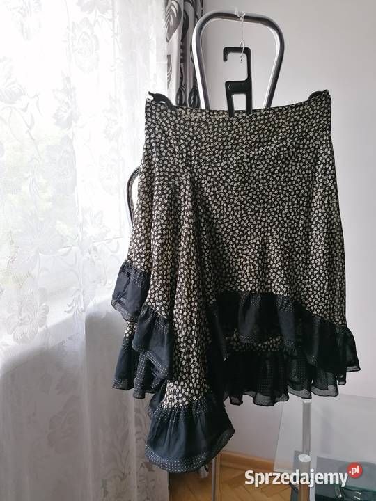 ASYMETRYCZNA SPÓDNICZKA Z FALBANAMI ANASTACIA Łódź sprzedam