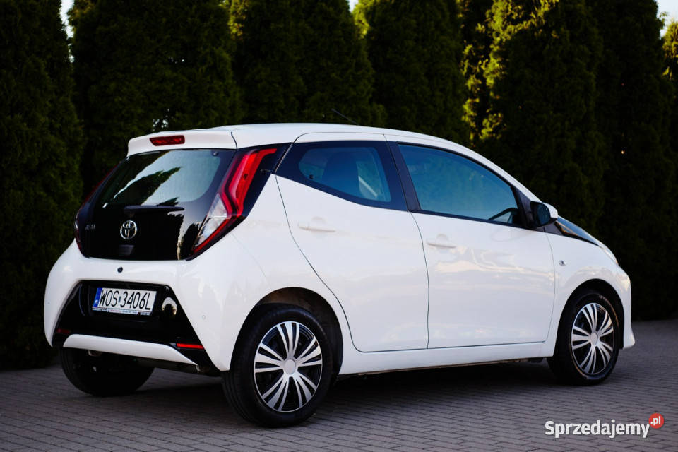 Toyota Aygo 1072KAMERASALON POLSKAFV23 II 2014 Hatchback Rzekuń sprzedam