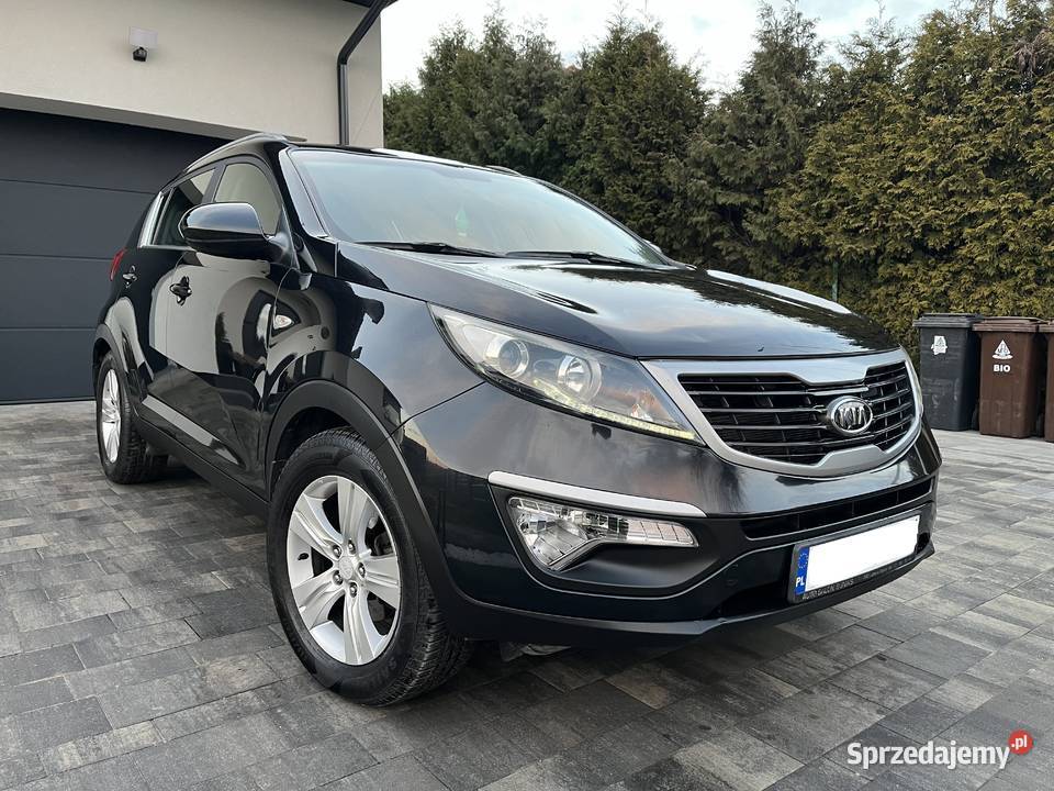 Kia Sportage 2011r 17Crdi Czarna Zadbana Nowe Rok produkcji 2011 kujawsko-pomorskie Toruń