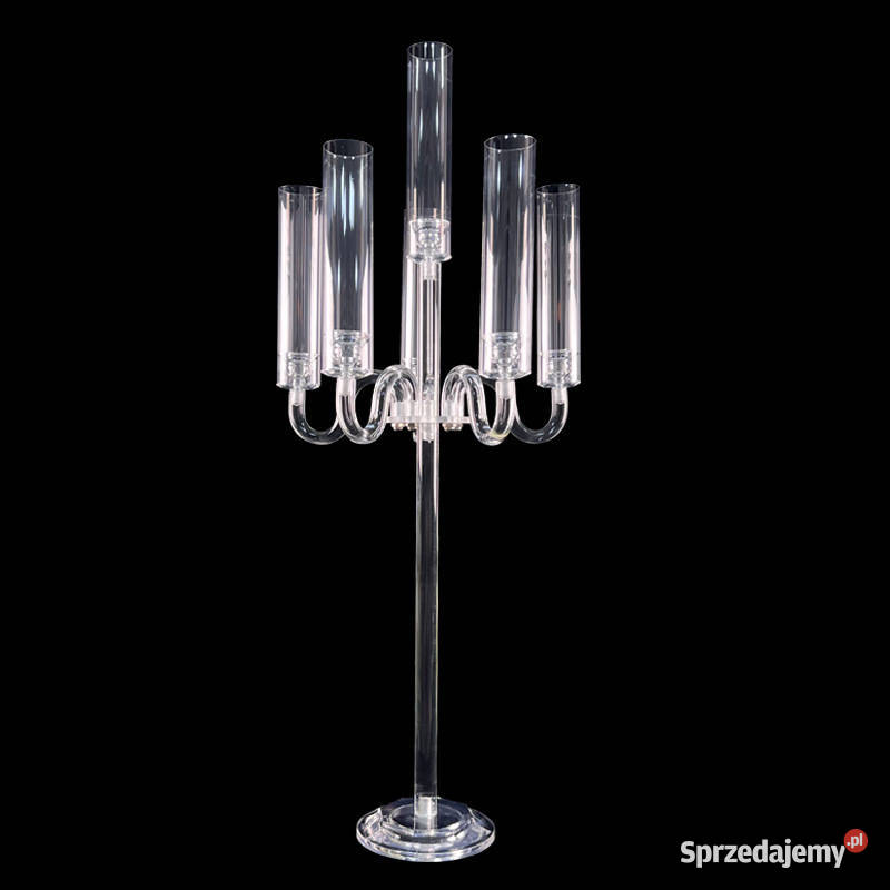 Świeczniki akrylowe 6 ramienne Biznes i Przemysł Warszawa sprzedam