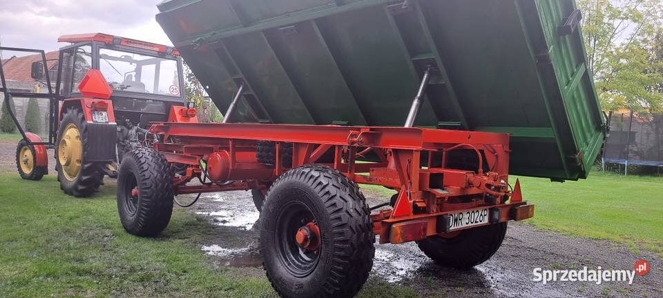 Przyczepa wywrotka Autosan 732 85r Rok produkcji 1985 Grodków