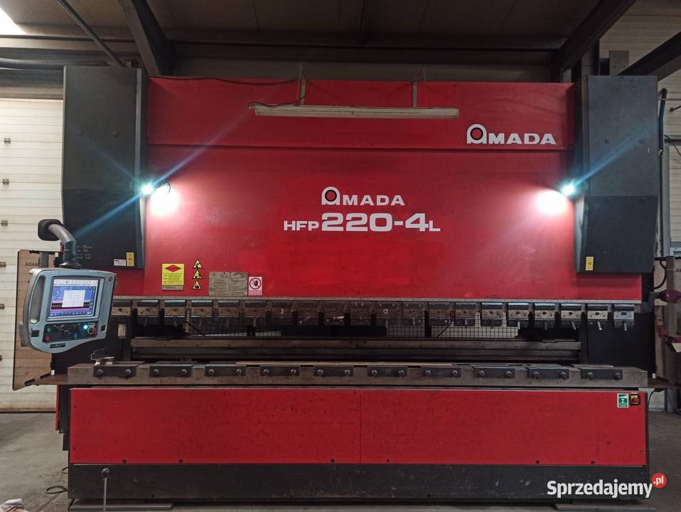 Japońska prasa krawędziowa Amada do grubych Wrocław