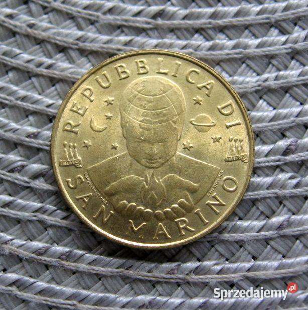 San Marino 200 Lirów 1997r Ładna wielkopolskie Kalisz