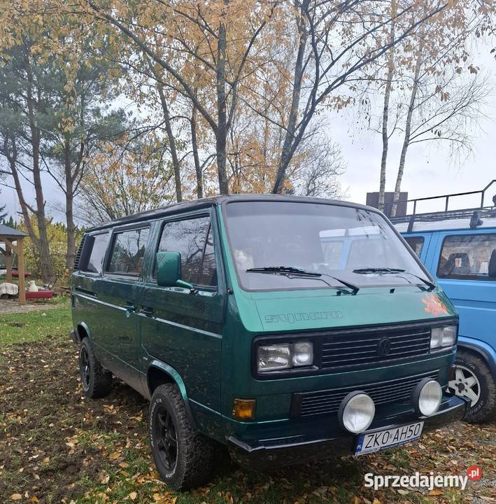 VW t3 multivan camper syncro 4x4 idealny stan zachodniopomorskie Koszalin sprzedam
