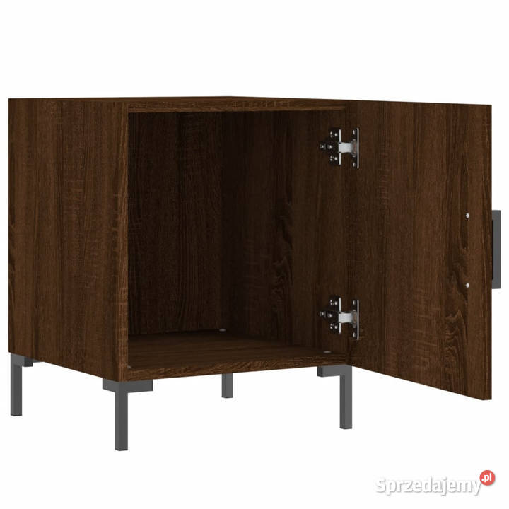 Szafki nocne 2 brązowy dąb 40x40x50 WM827579 Warszawa