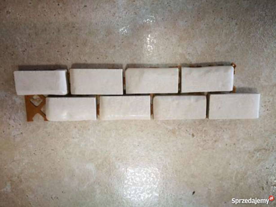 Dekor ścienny murek cegiełka 5x20 różne kolory Zielona Góra