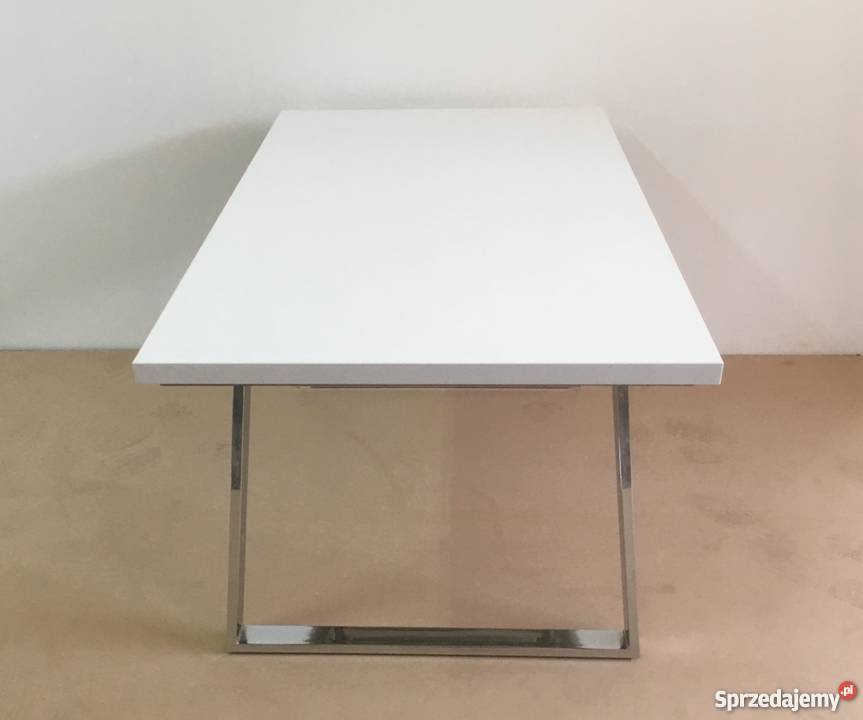 STÓŁ kuchenny 140 x 85 biały mat Olesno sprzedam