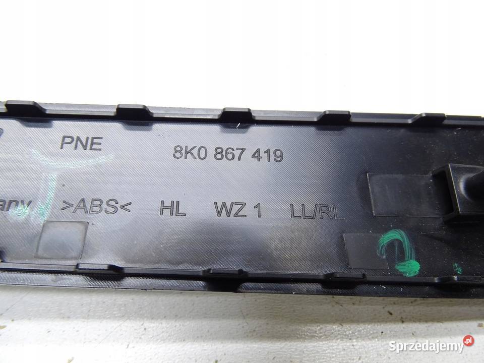 DEKORY LISTWY DRZWI SZCZOTKOWANE AUDI A4 B8 A5
