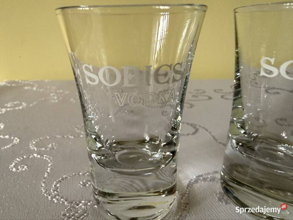 Kieliszki do Wódki Sobieski 50 ml Zestaw 2 Czerwionka-Leszczyny